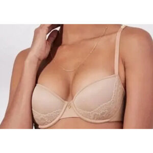 Third Love Lace detail Back T-Shirt Bra 24/7 Women Size 42D New without Tags!